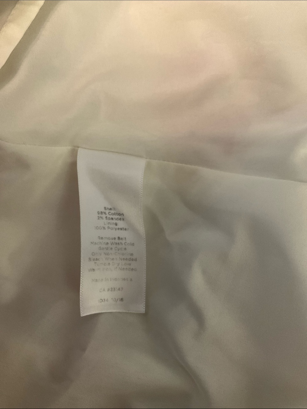 Talbots size 10P Rose Garden cotton/spandex sleeveless floral dress. - Picture 7 of 7